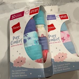 Little girls briefs underwear